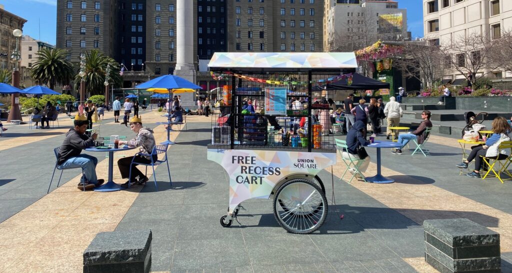 Union Square Plaza BRV Recess Cart